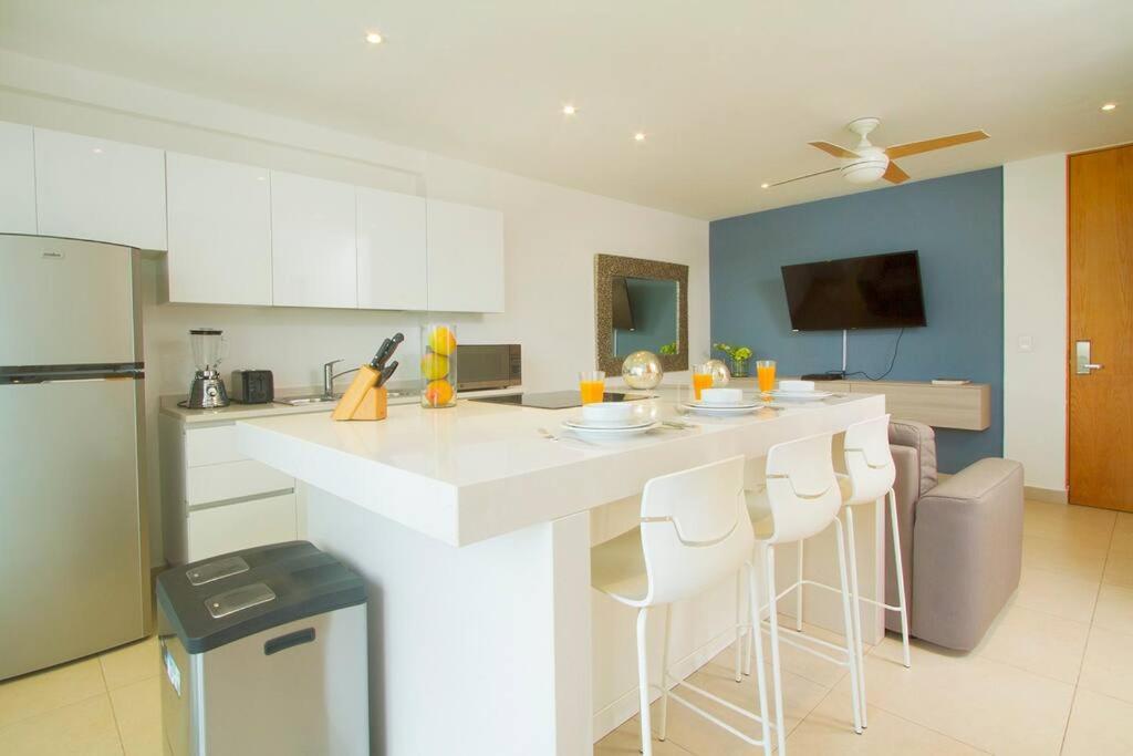 Glamorous 2 Bedroom Apartment / Up To 6 Ppl Playa del Carmen Buitenkant foto